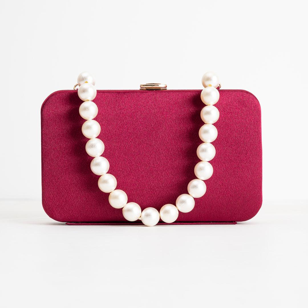 Coffer Clutch - Red - Esme by Zipit